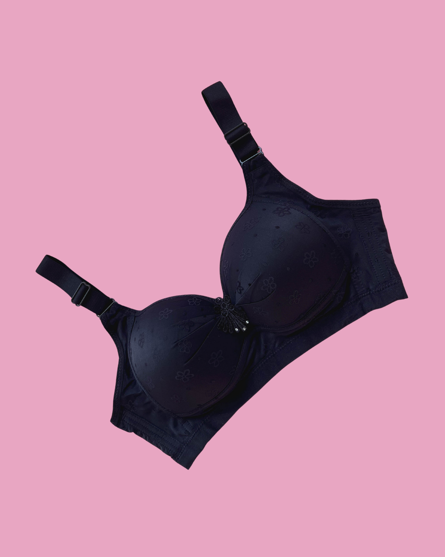 Black - 2456 | Full Coverage Bra