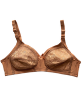 Brown Skin Bra - 2459 | LaceEase Comfort Bra